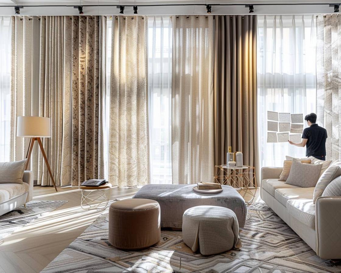 Comment assortir les rideaux avec le reste de la déco