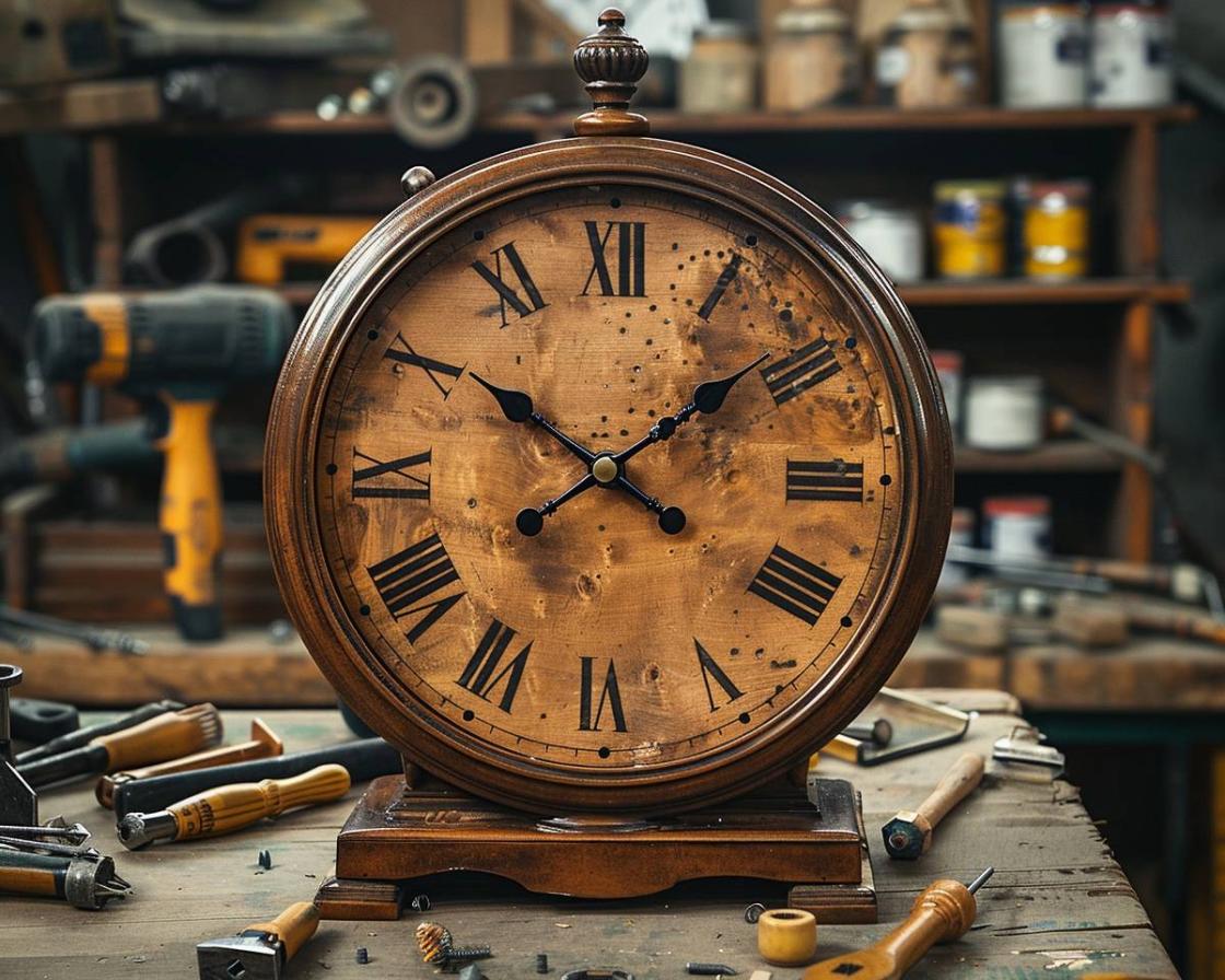 DIY : fabriquer une horloge murale