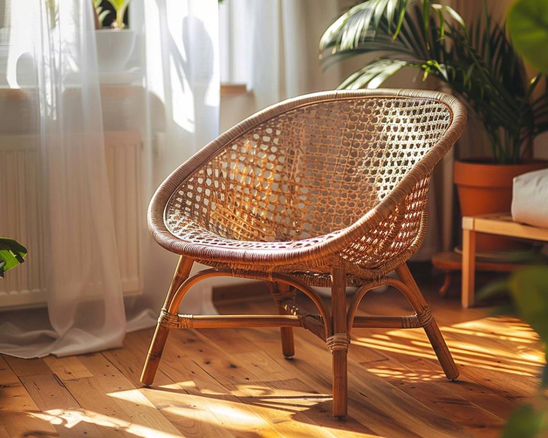 Le mobilier en rotin : un retour en force