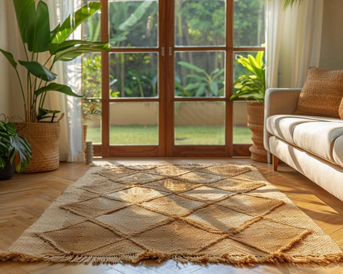 Le retour des tapis en fibres naturelles